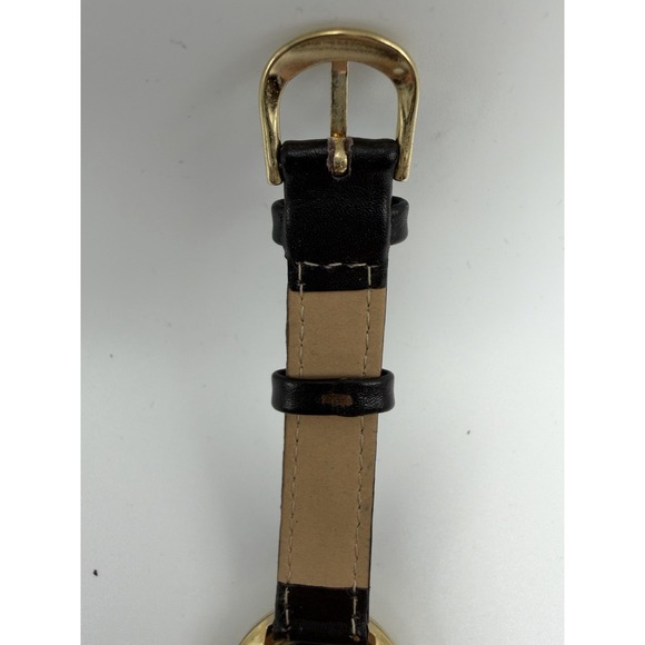 Saint-Jean Ladies Watch Swiss Made New Battery Kaleidoscope 30MM 7.25" Leather‎ - Picture 9 of 12